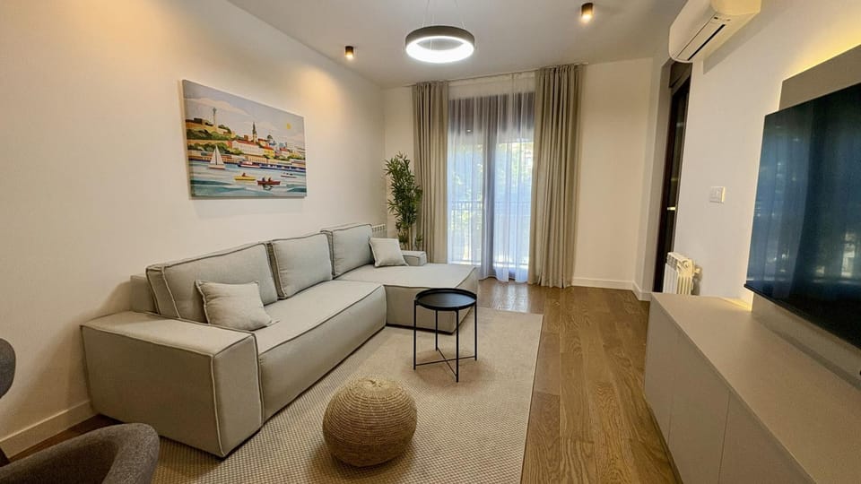 TV and multimedia, Living room, Seating area, air conditioner