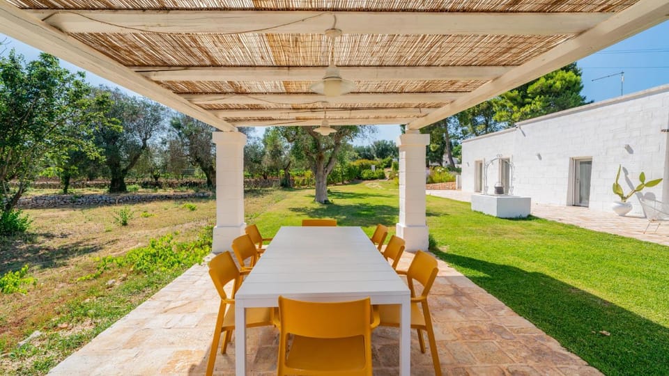 Patio, Day, Garden, Dining area