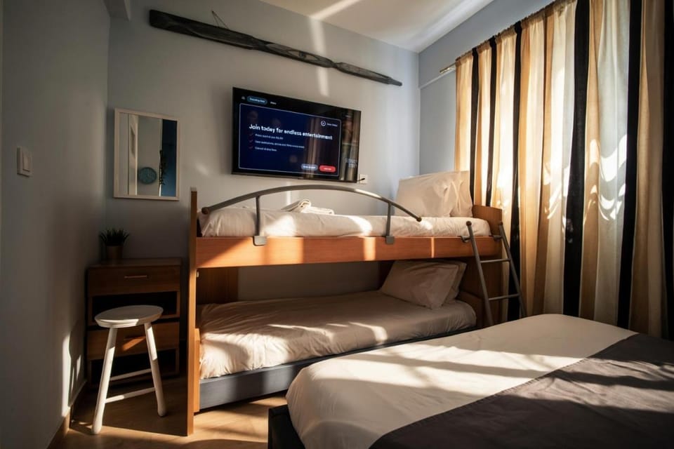 TV and multimedia, Bedroom, bunk bed