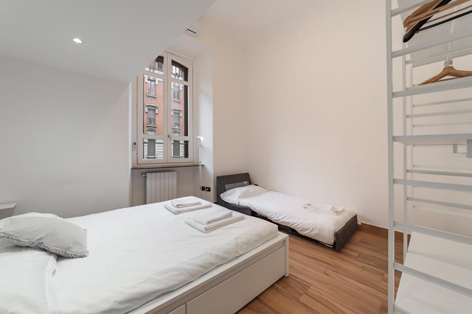 Bed, Photo of the whole room, Bedroom, towels, wardrobe