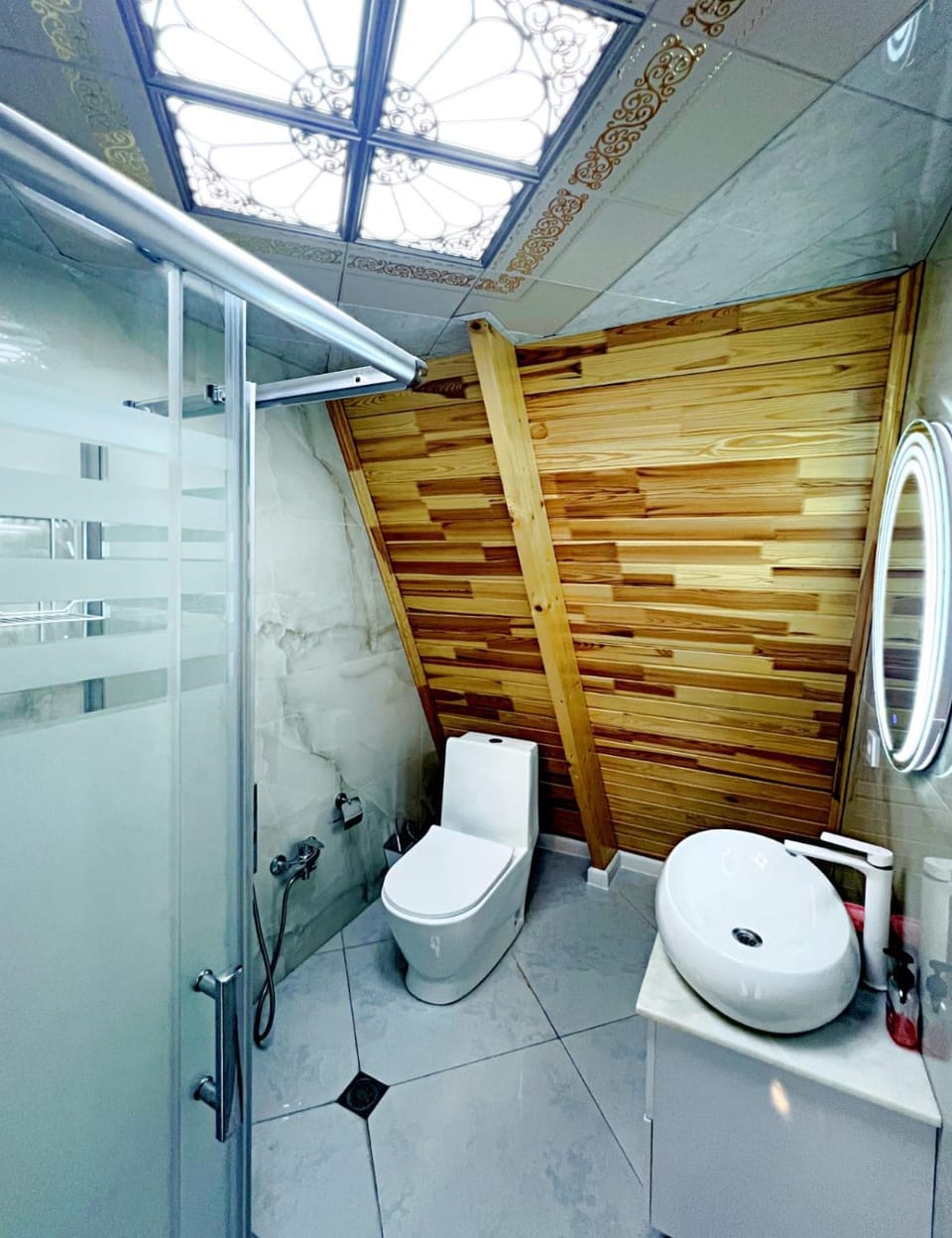 Mountain View A-Frame Villa in Azerbaijan