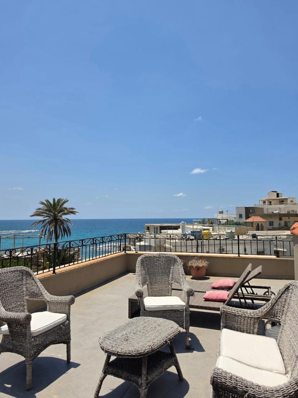 Batroun Penthouse Beach Access Sea and Mountain View Apartment in Africa