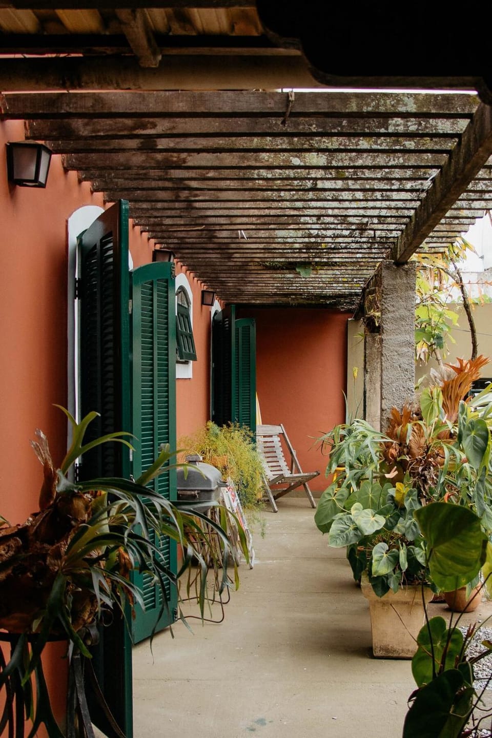 Patio, Garden view