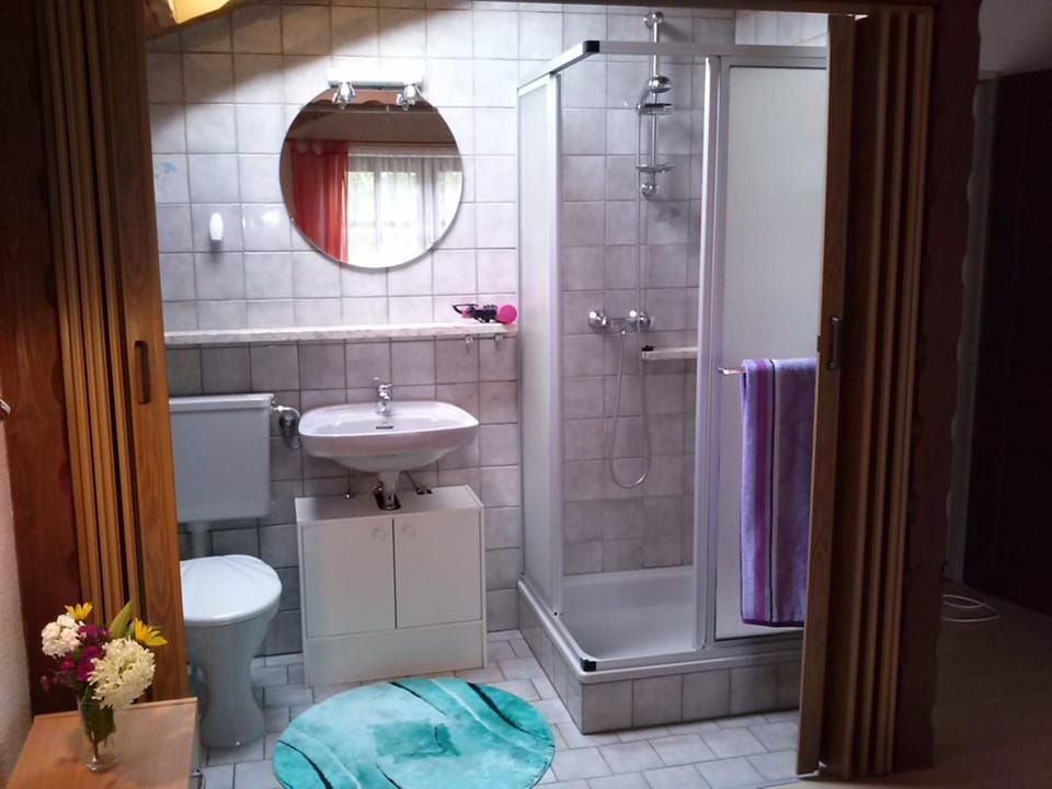 Shower, Bathroom, towels