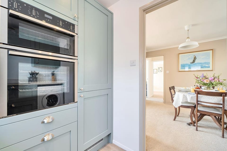 Kitchen or kitchenette, Dining area, oven