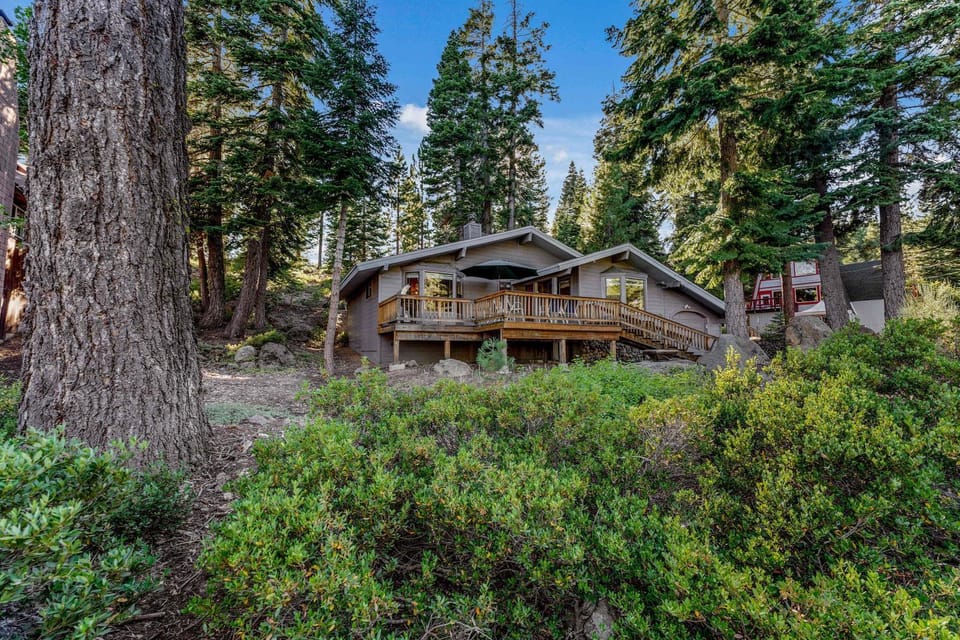 Secluded Tahoe Retreat Near Trails & Beach House in Lake Tahoe