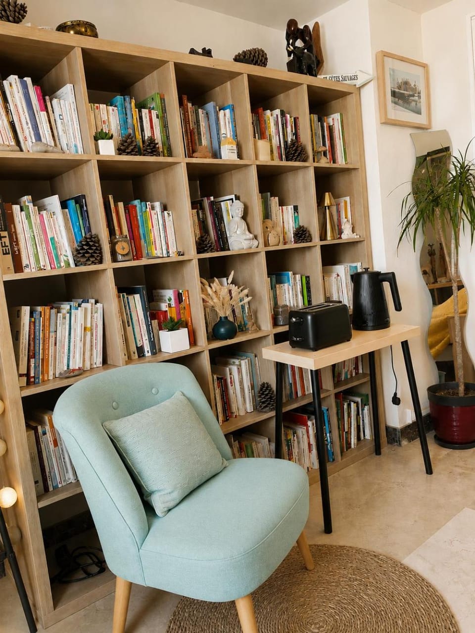Library, Bedroom