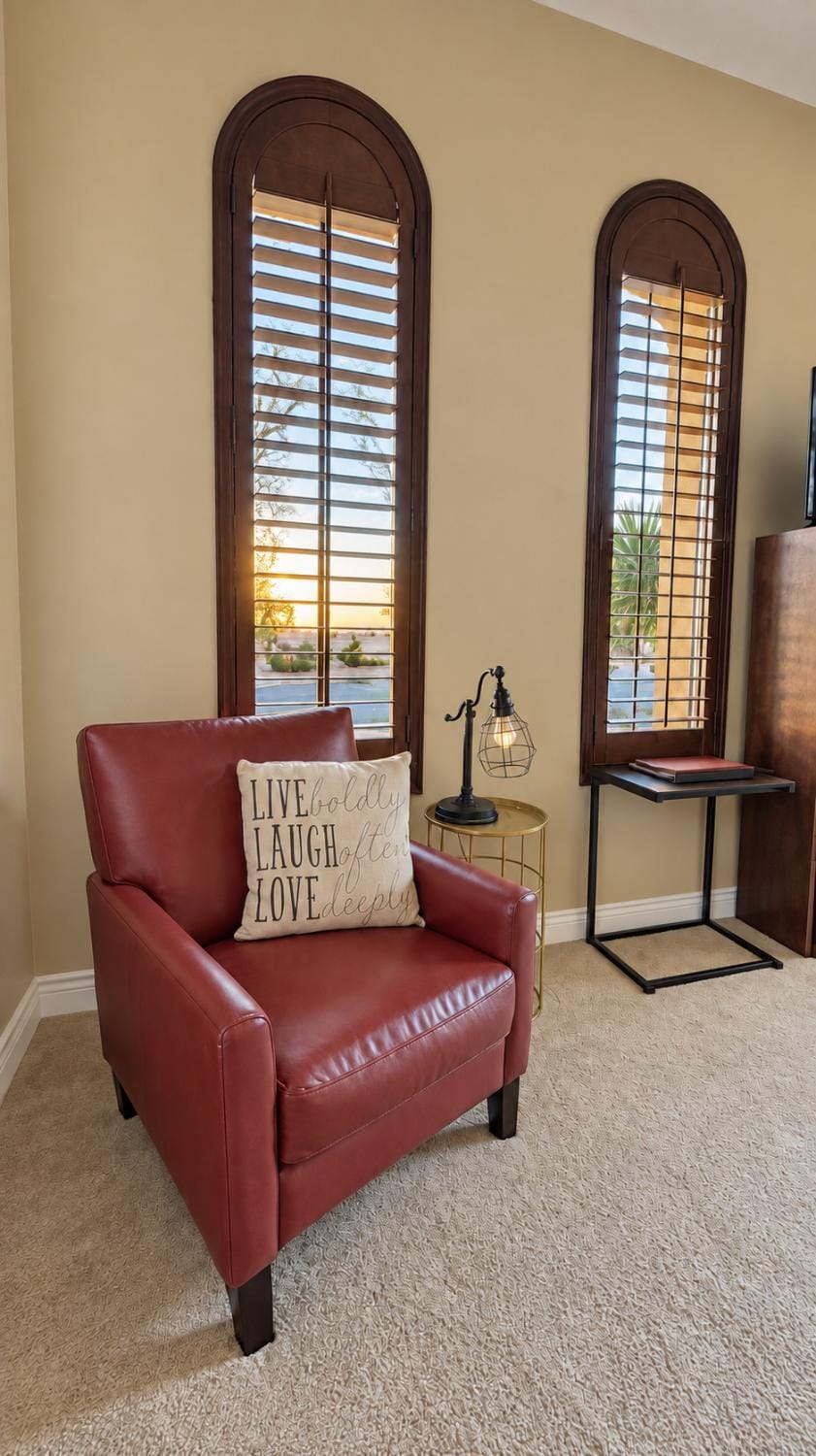 Decorative detail, Seating area