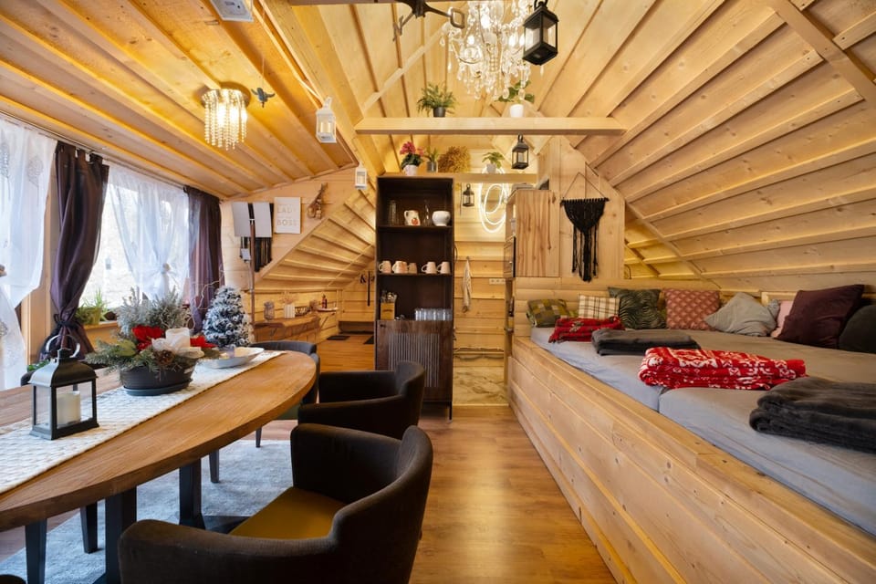 Wellness in Beskiden an der Becva Chalet in Czechia