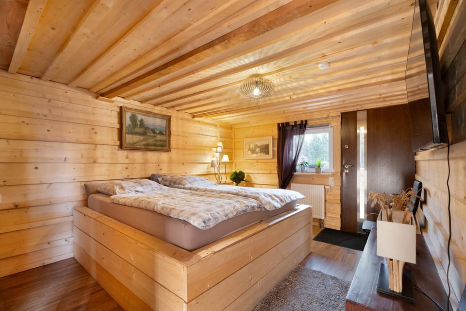 Wellness in Beskiden an der Becva Chalet in Czechia