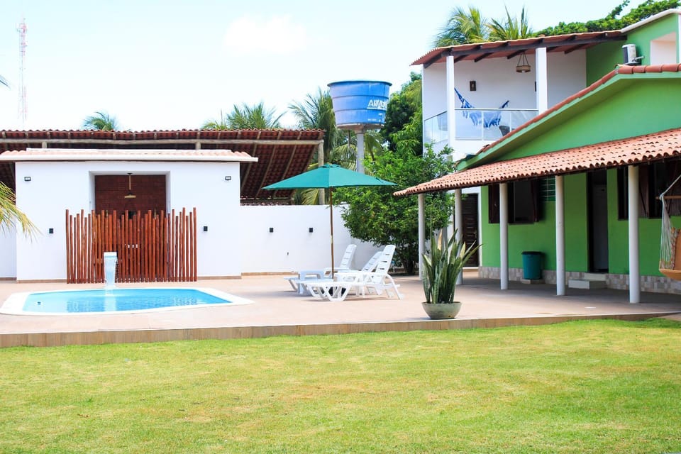 Property building, Garden view, Pool view, Swimming pool, sunbed