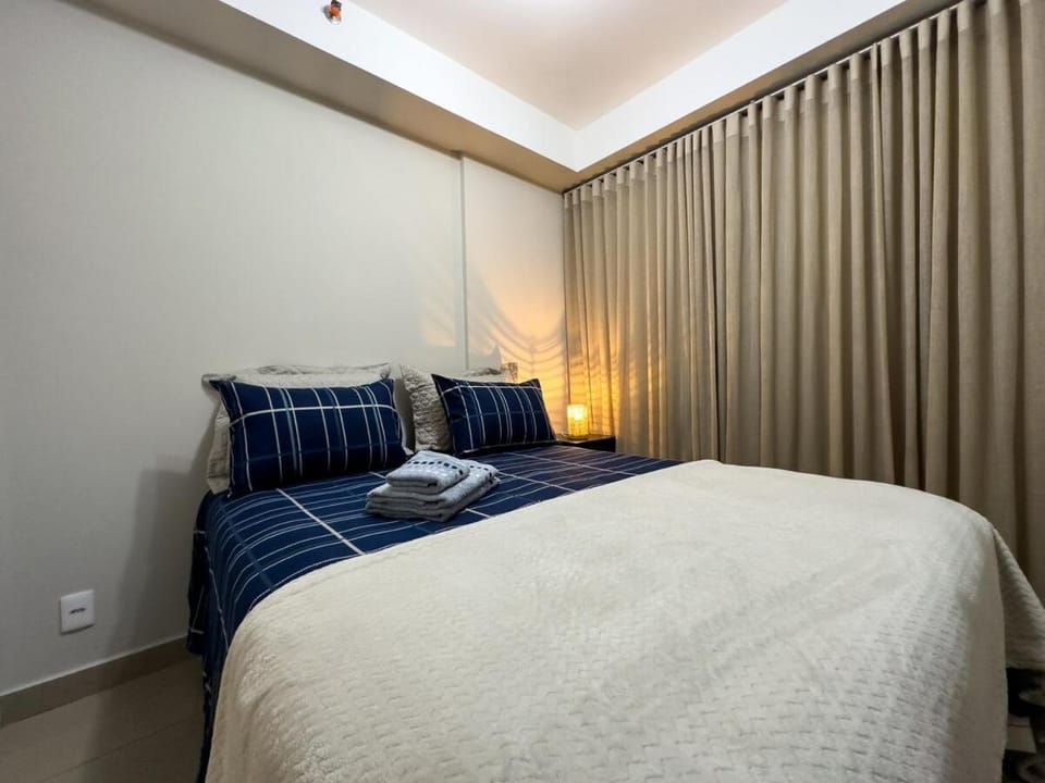 Apartamento no Hub 506 Vista para Piscina Apartment in Ribeirão Preto