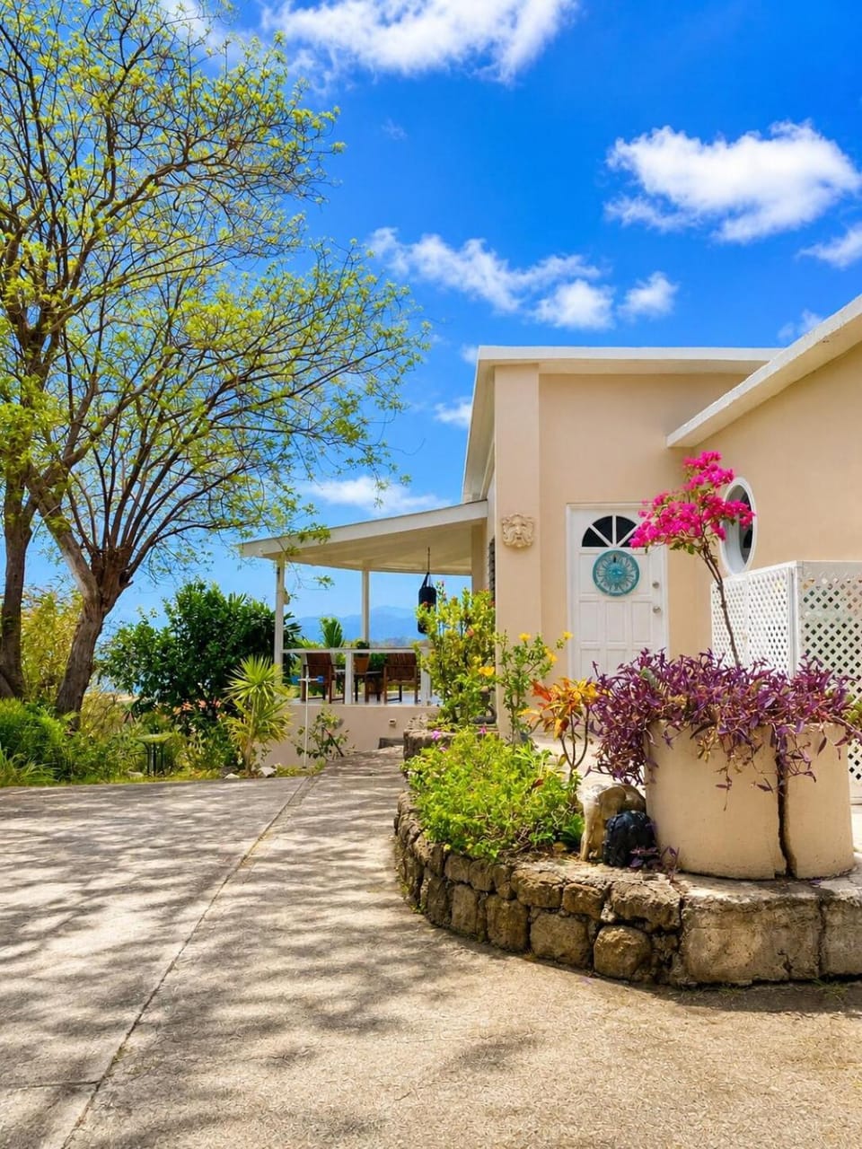Property building, Garden, Garden view