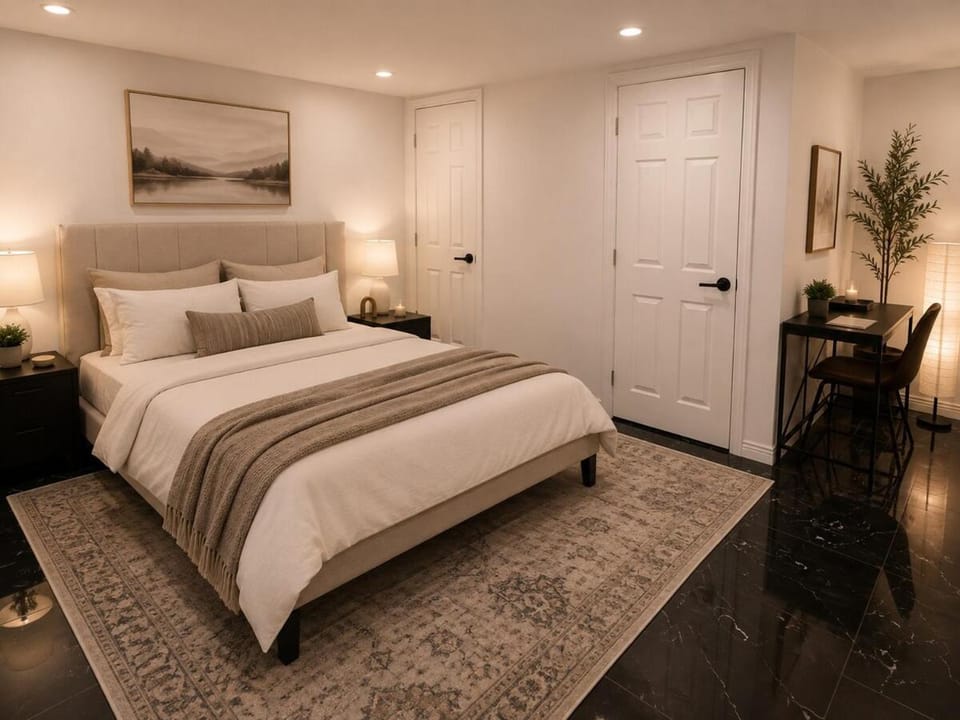 Bed, Photo of the whole room, Bedroom