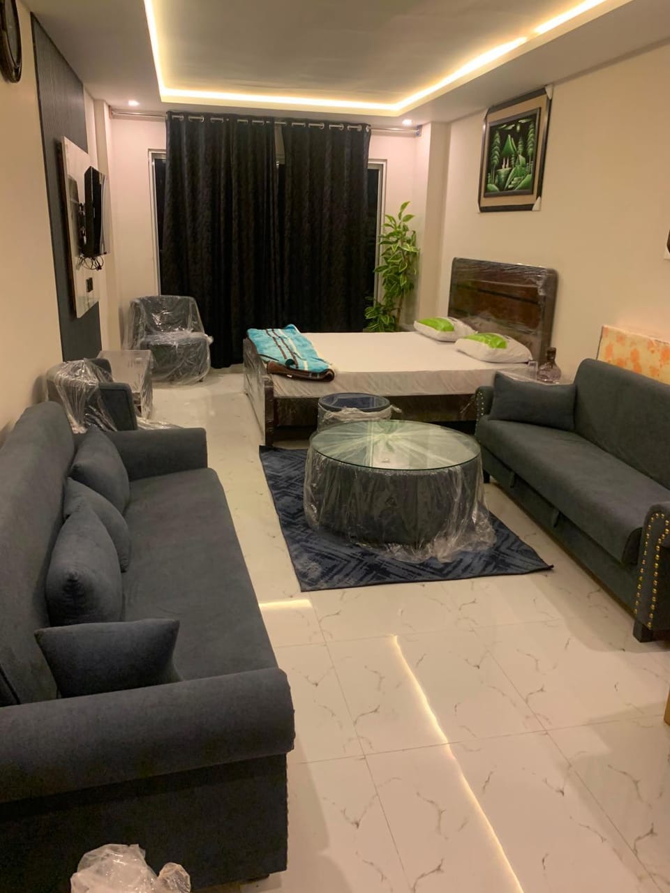 Living room, Seating area