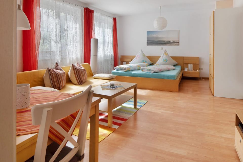 Property building, Living room, Bedroom