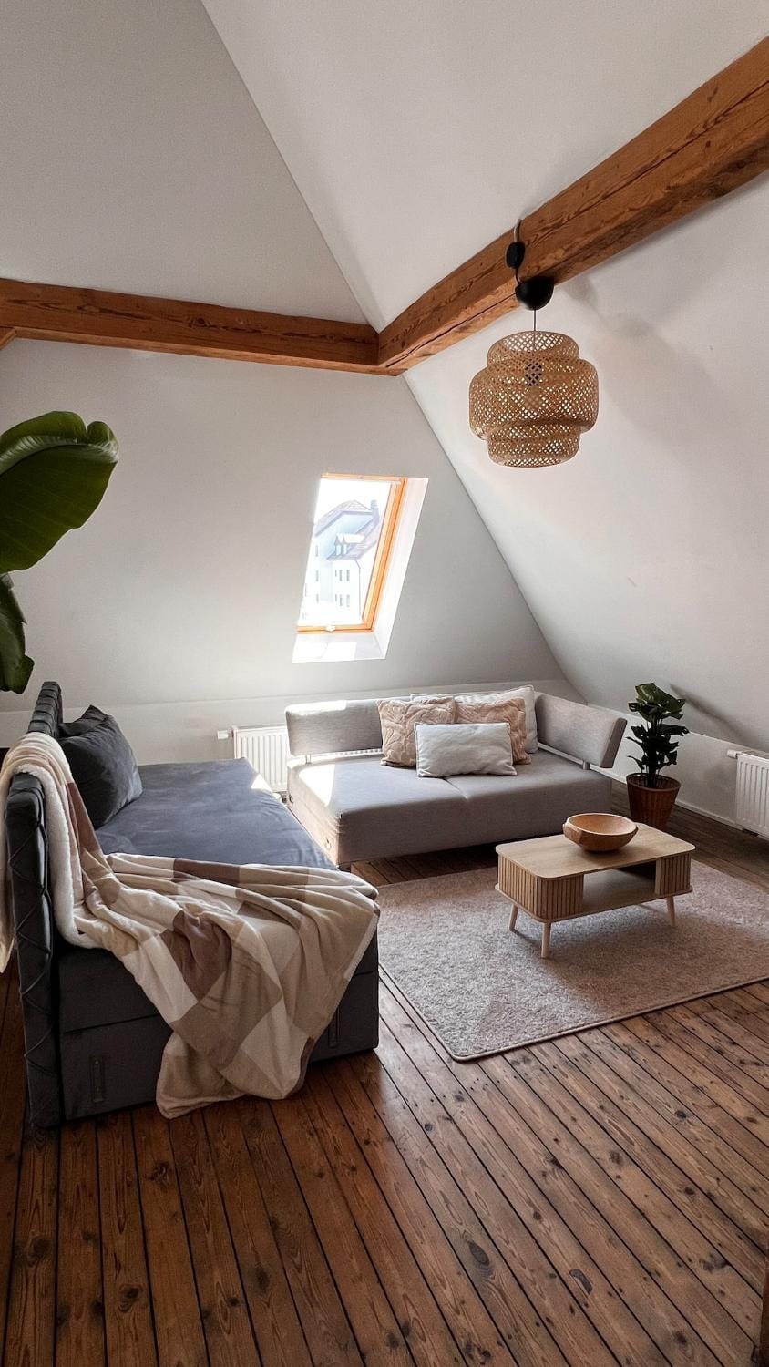 Green Loft, Stillvolles Wohnen für Familien und Geschäftsreisende bis 5 Personen Apartment in Landshut