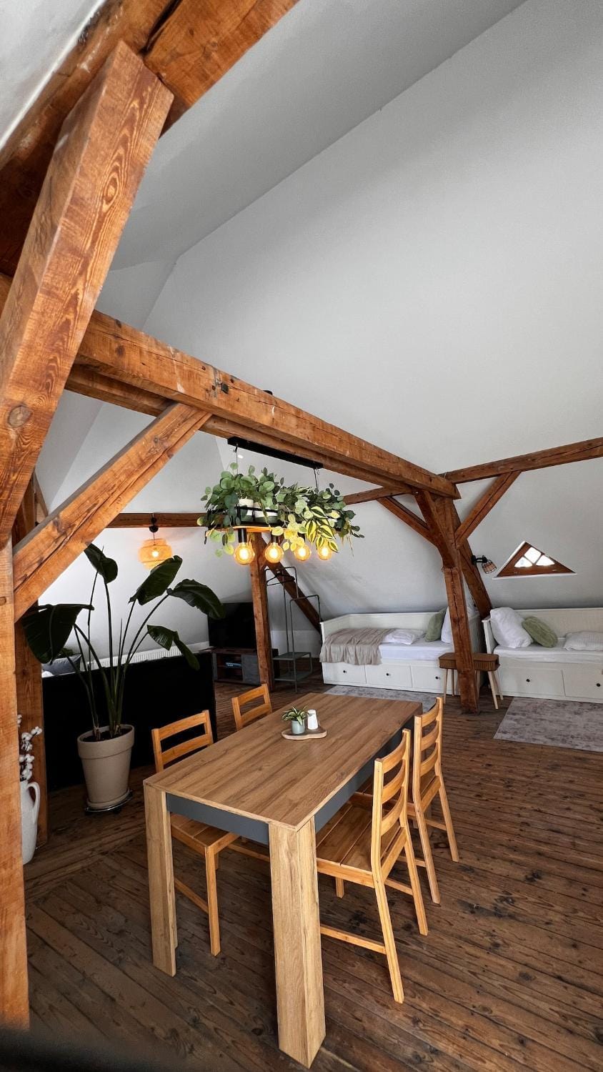 Green Loft, Stillvolles Wohnen für Familien und Geschäftsreisende bis 5 Personen Apartment in Landshut