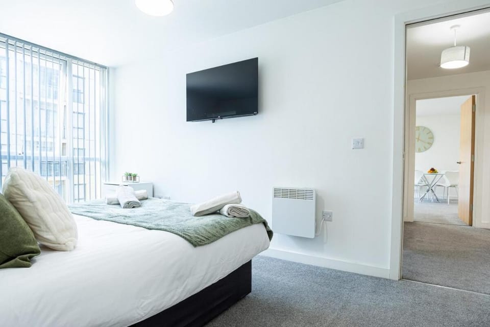 Manchester Central,Salford,Riverside,Balcony Apartment in Salford