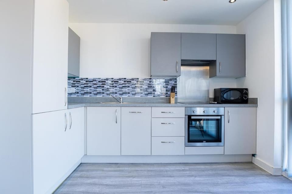 Manchester City Centre, Salford, Skyline view Apartment in Salford