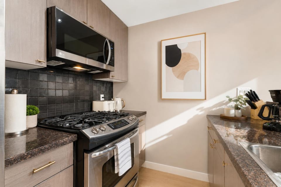 TV and multimedia, Kitchen or kitchenette, dishwasher, oven, stove, toaster