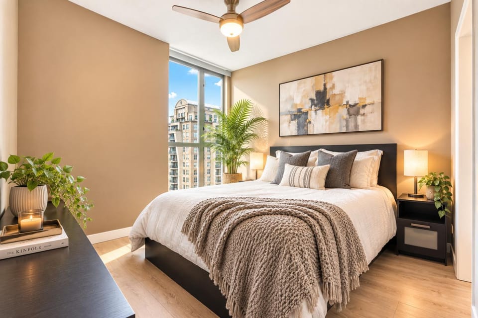 Bed, Photo of the whole room, Bedroom