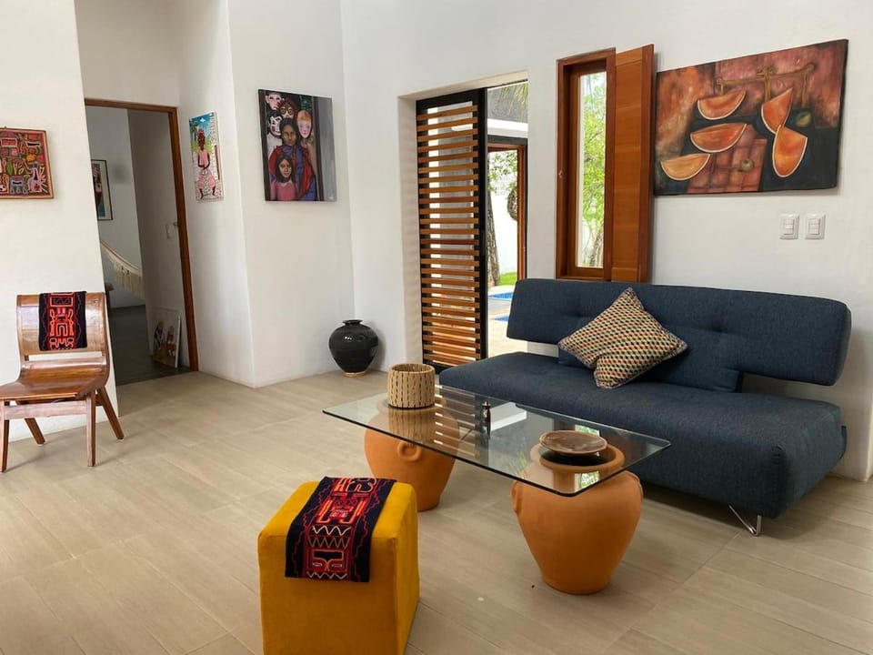 Central private house, private pool, 3 b from sea Villa in San Miguel de Cozumel