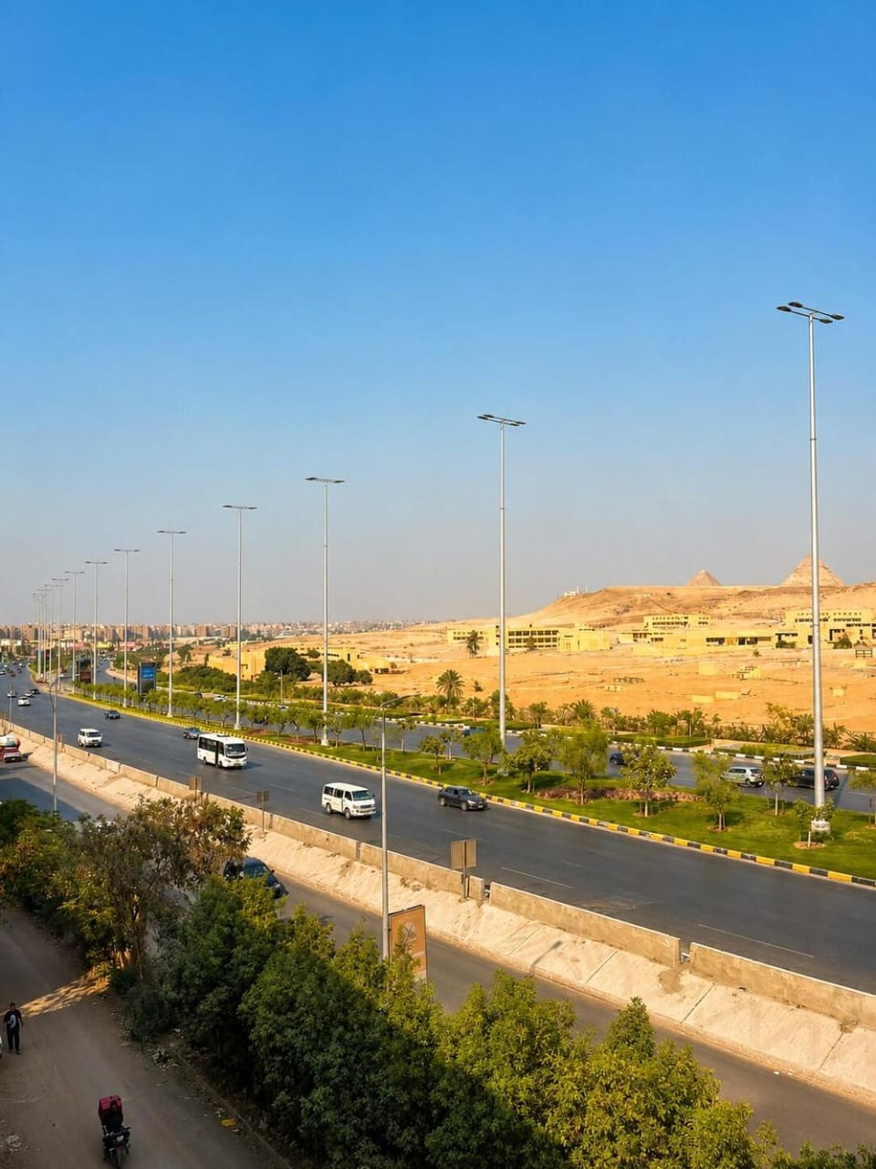 Great Pyramids View 3BR Luxury Apartment & Balcony Apartment in Egypt