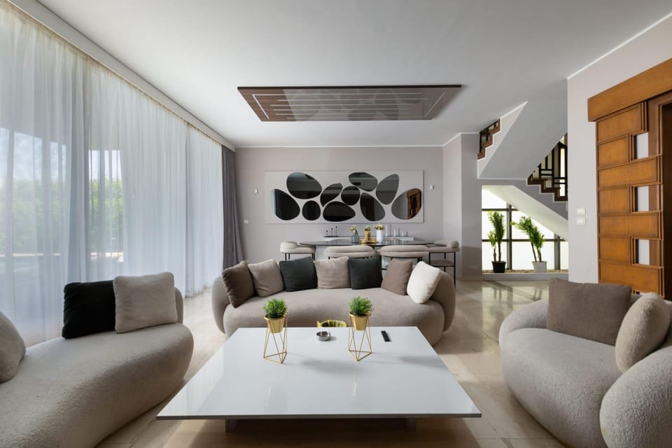 Cozy Townhouse 4BR Private Pool & Great View Villa in Egypt