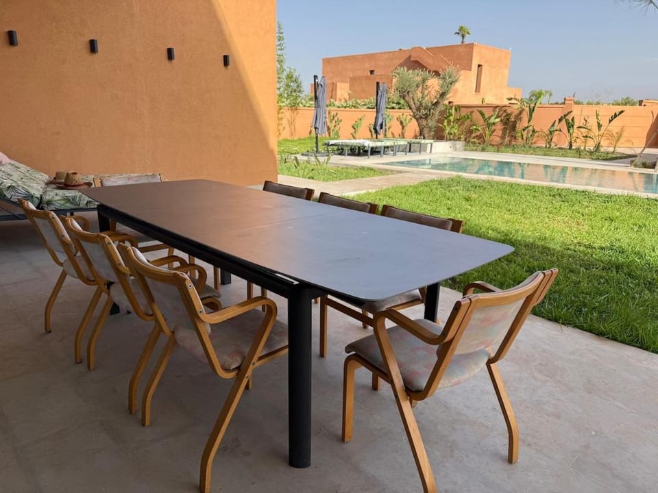 Patio, Day, View (from property/room), Balcony/Terrace, Dining area, Pool view, Swimming pool