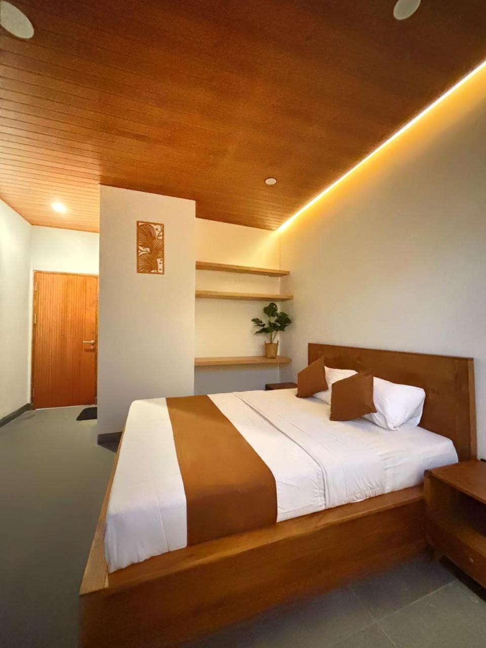 Bed, Photo of the whole room, Bedroom, wardrobe