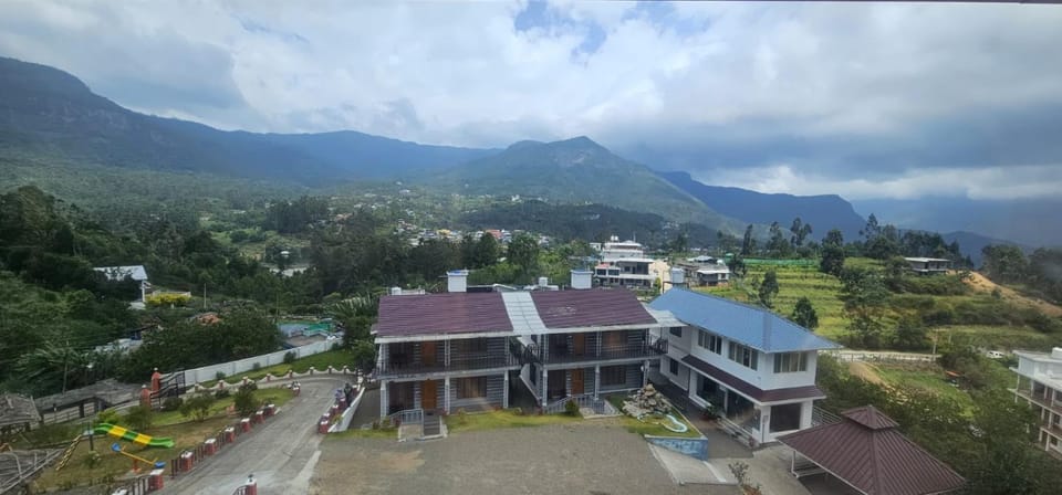 Property building, Natural landscape, Mountain view