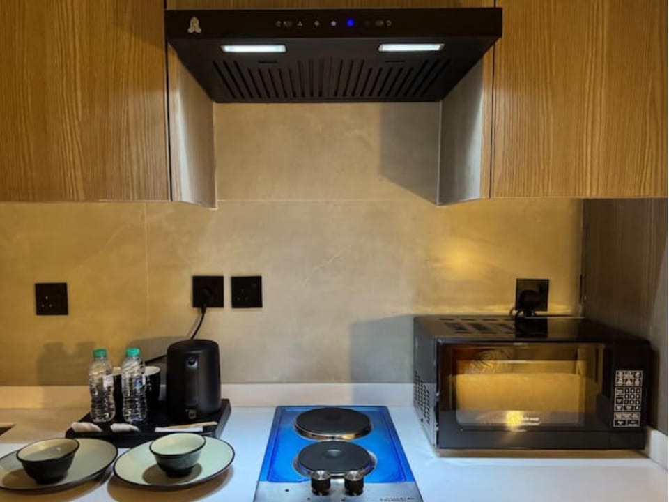 Coffee/tea facilities, Kitchen or kitchenette, minibar, toaster