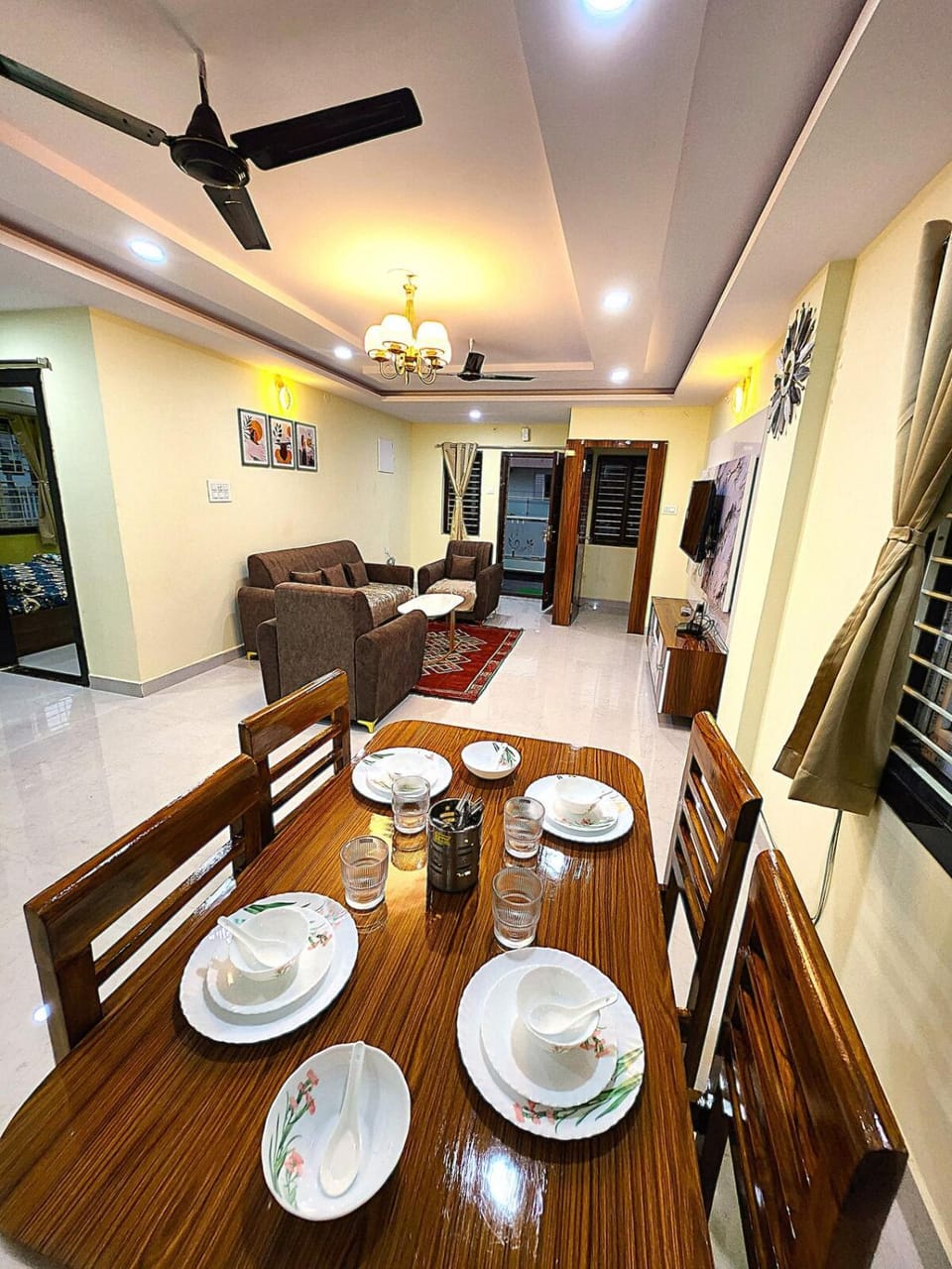 New Elite 2BHK with Office Room in Visalakhinagar Apartment in Visakhapatnam