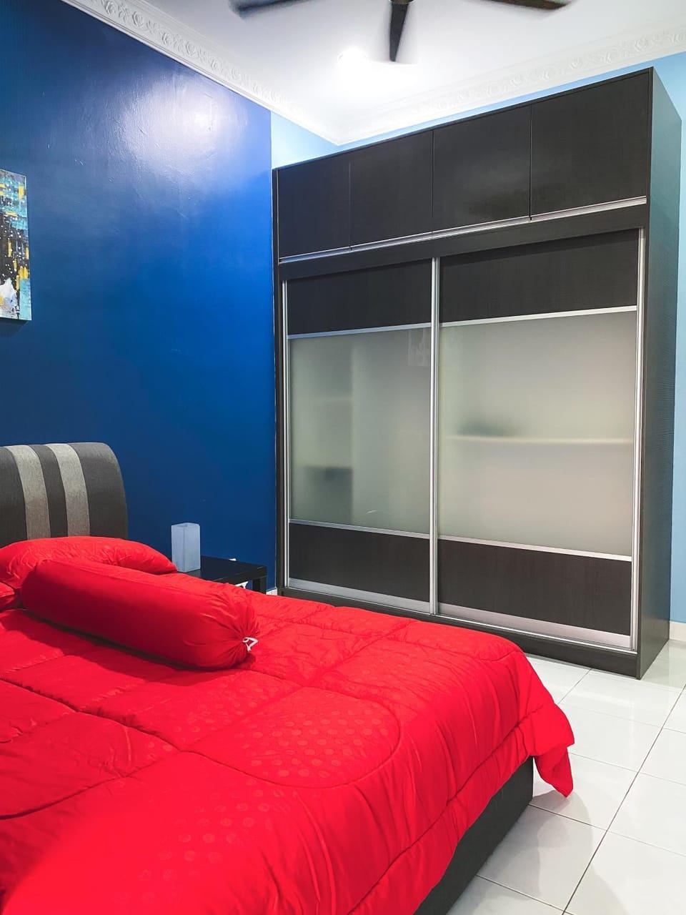 Bed, Bedroom, wardrobe