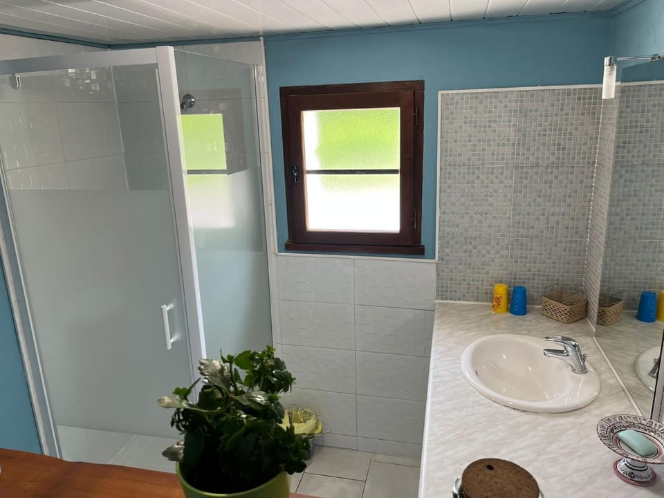 Bathroom, Living room