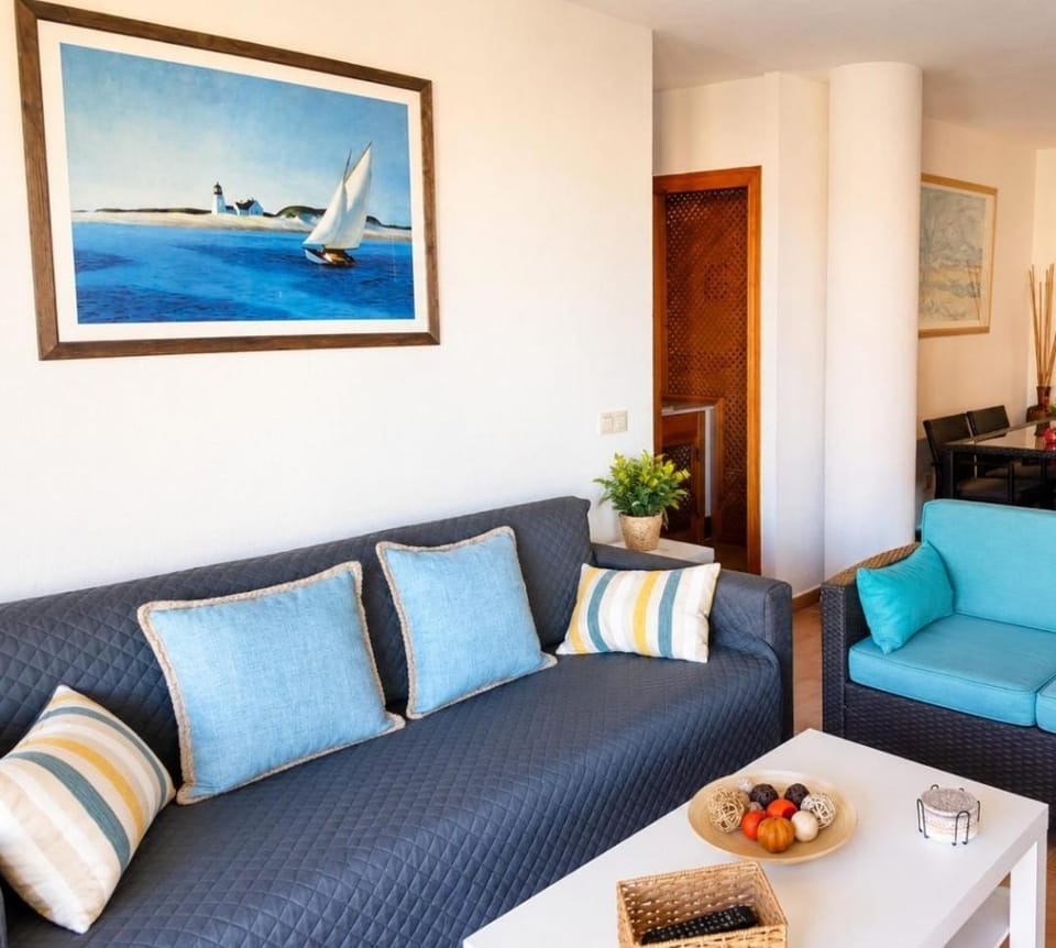 Apartamento con terraza y vistas al mar en Atlanterra, Zahara de los Atunes Apartment in Costa de la Luz