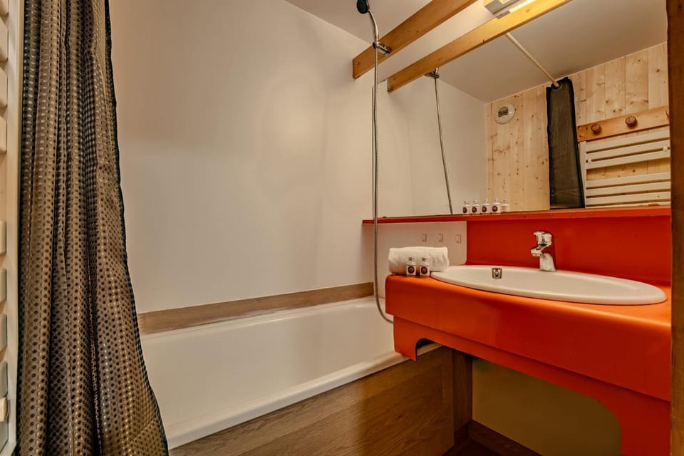 Direct Access Ski w Living Space Apartment in Les Allues