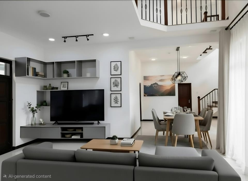 Living room, Dining area