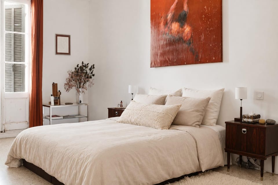 Bed, Bedroom