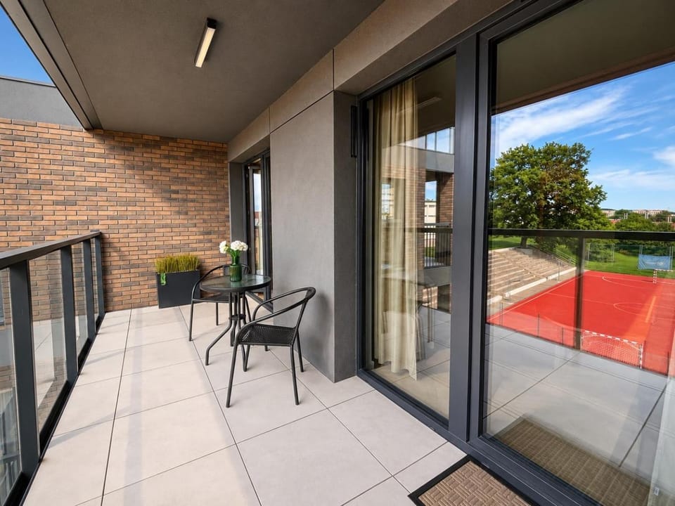 Property building, Day, View (from property/room), Balcony/Terrace, Balcony/Terrace, Living room, Seating area