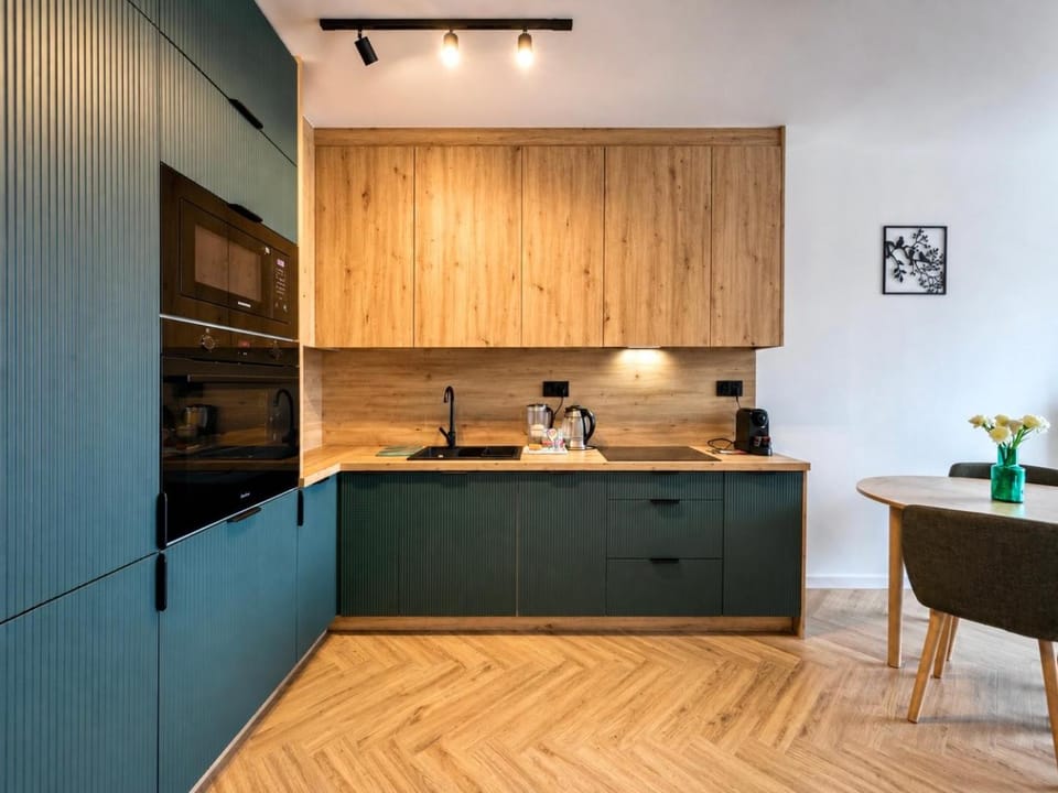 Kitchen or kitchenette, Dining area, stove