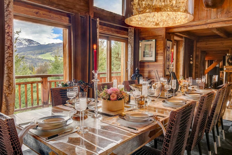 Exclusive Chalet Demi Quartier Mont Blanc View House in Combloux