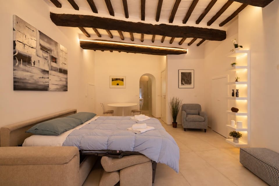 Elce Studio - Historic Beams & Modern Design Apartment in Perugia
