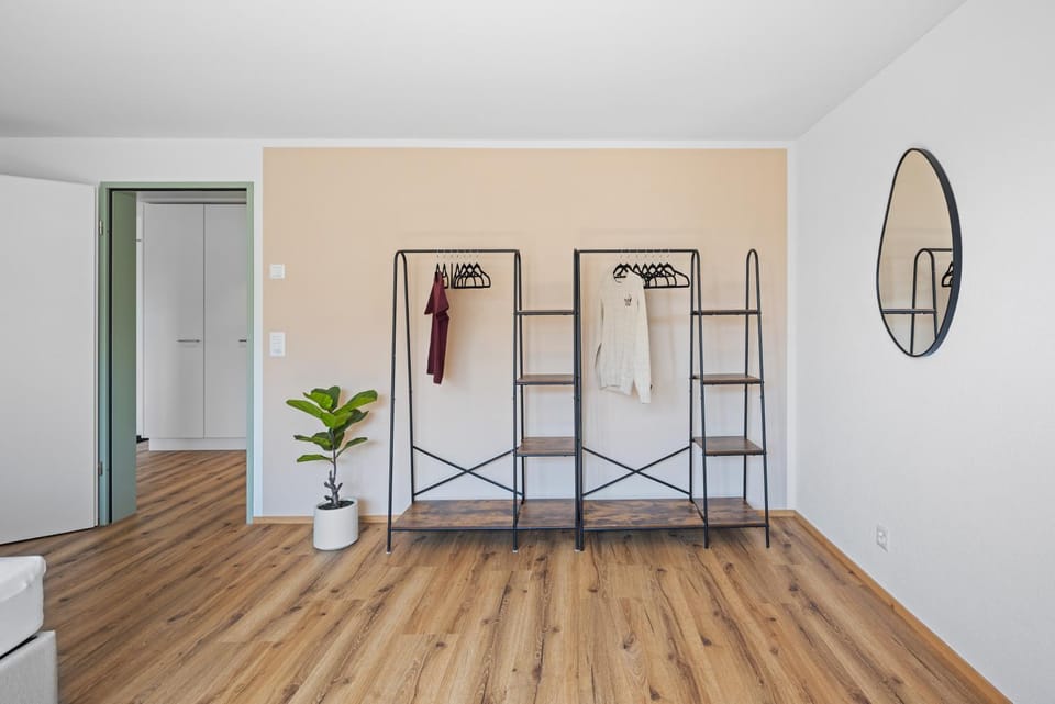 Bed, Photo of the whole room, Bedroom, wardrobe