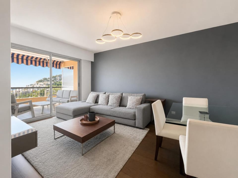 Near Monaco Top Floor Sea View & Terrace House in Roquebrune-Cap-Martin