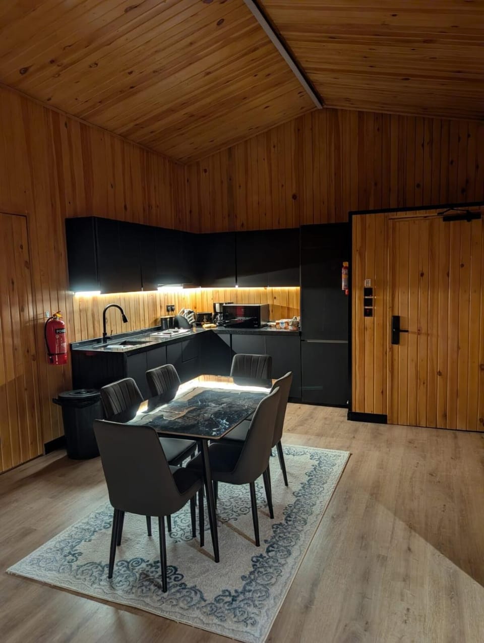 Kitchen or kitchenette, Dining area
