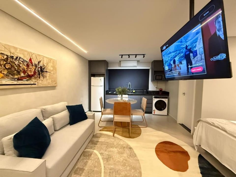 Studio com ar-condicionado no centro Apartment in State of Paraná