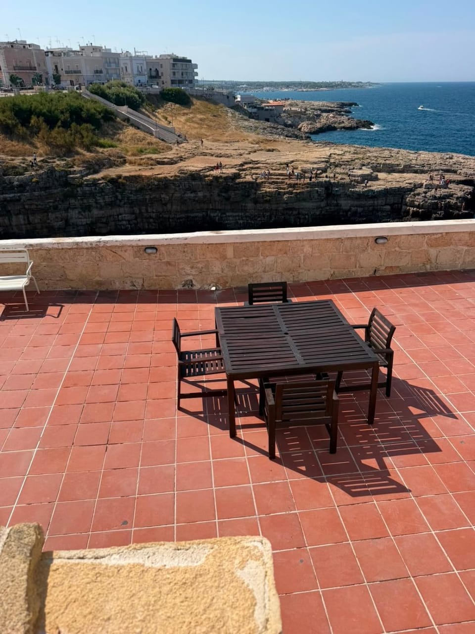 Patio, View (from property/room), Balcony/Terrace, Seating area, Dining area, Sea view
