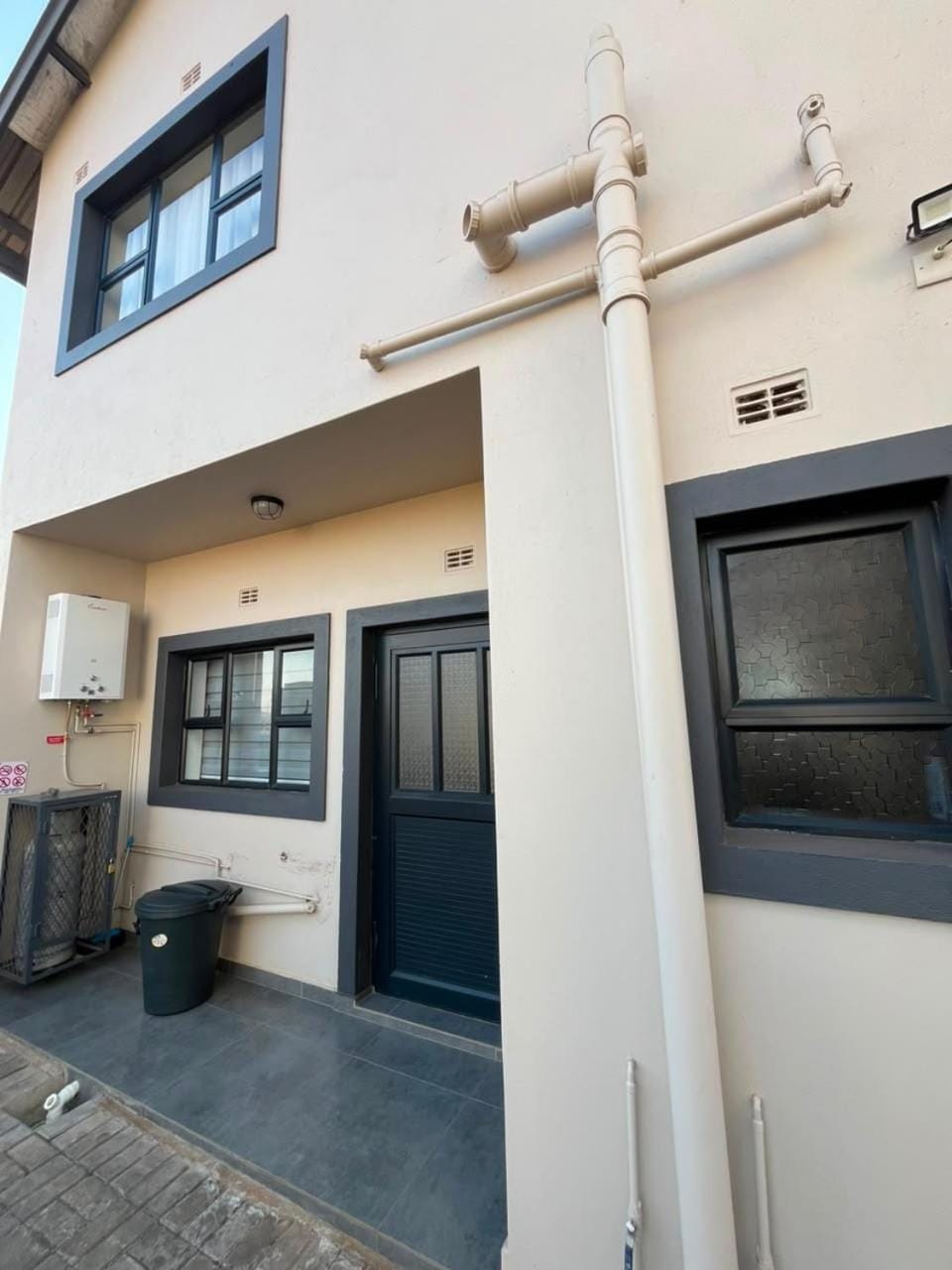 Property building, Patio